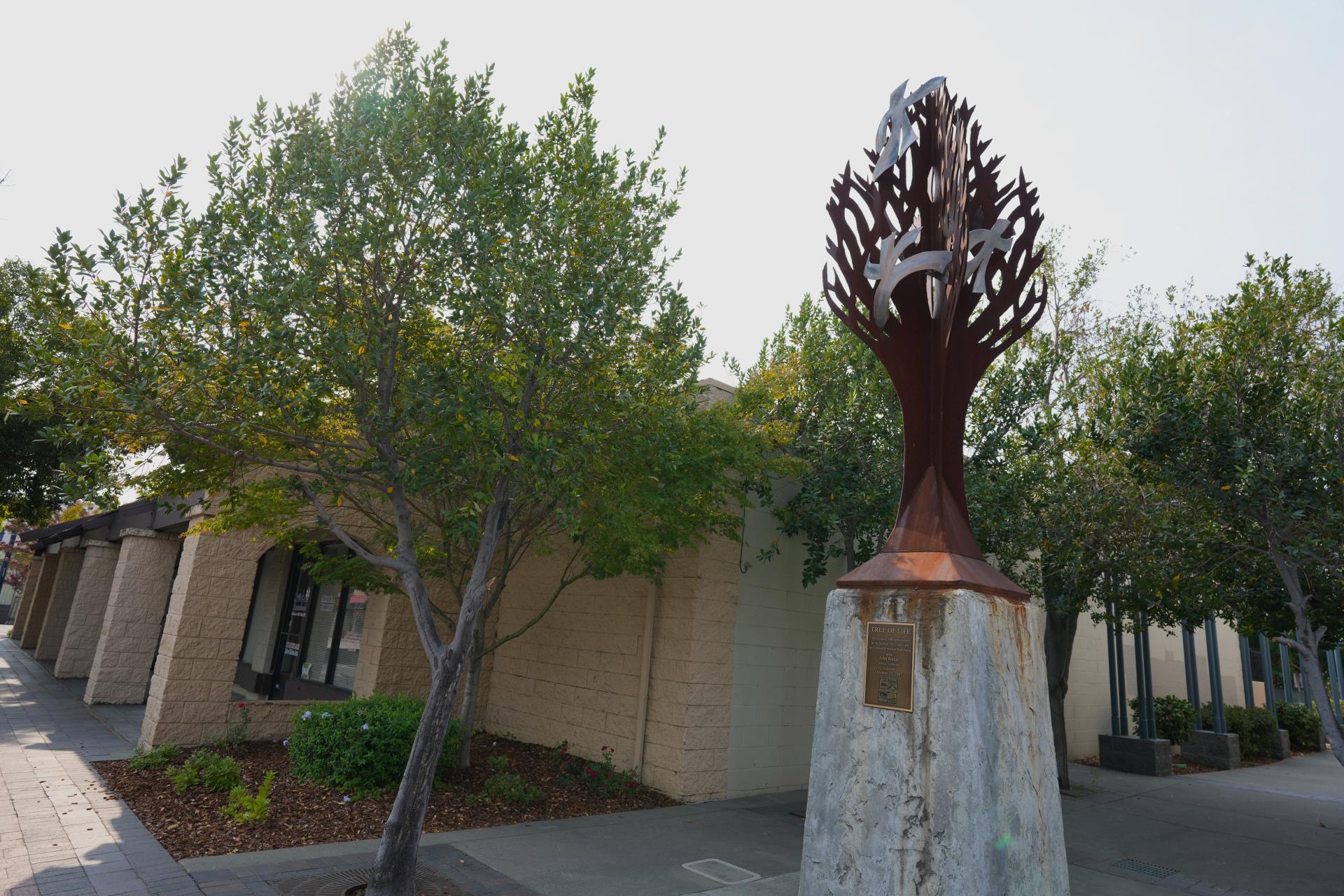 Tree Sculpture at Downtown Theatre