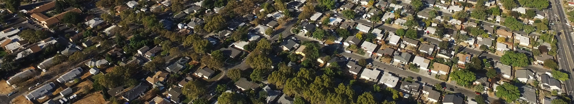 Aerial Fairfield Neighborhood