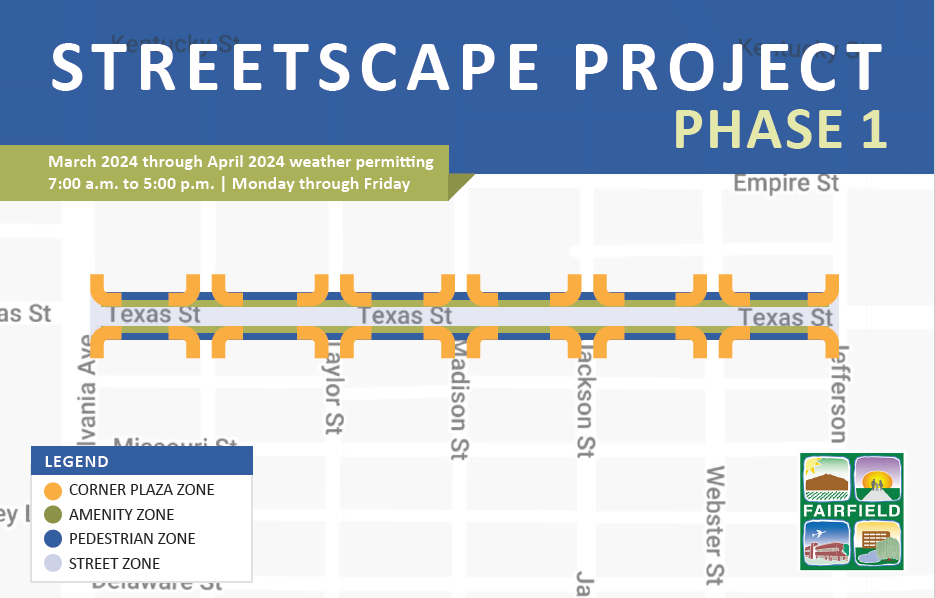 Streetscape Ph 1 map