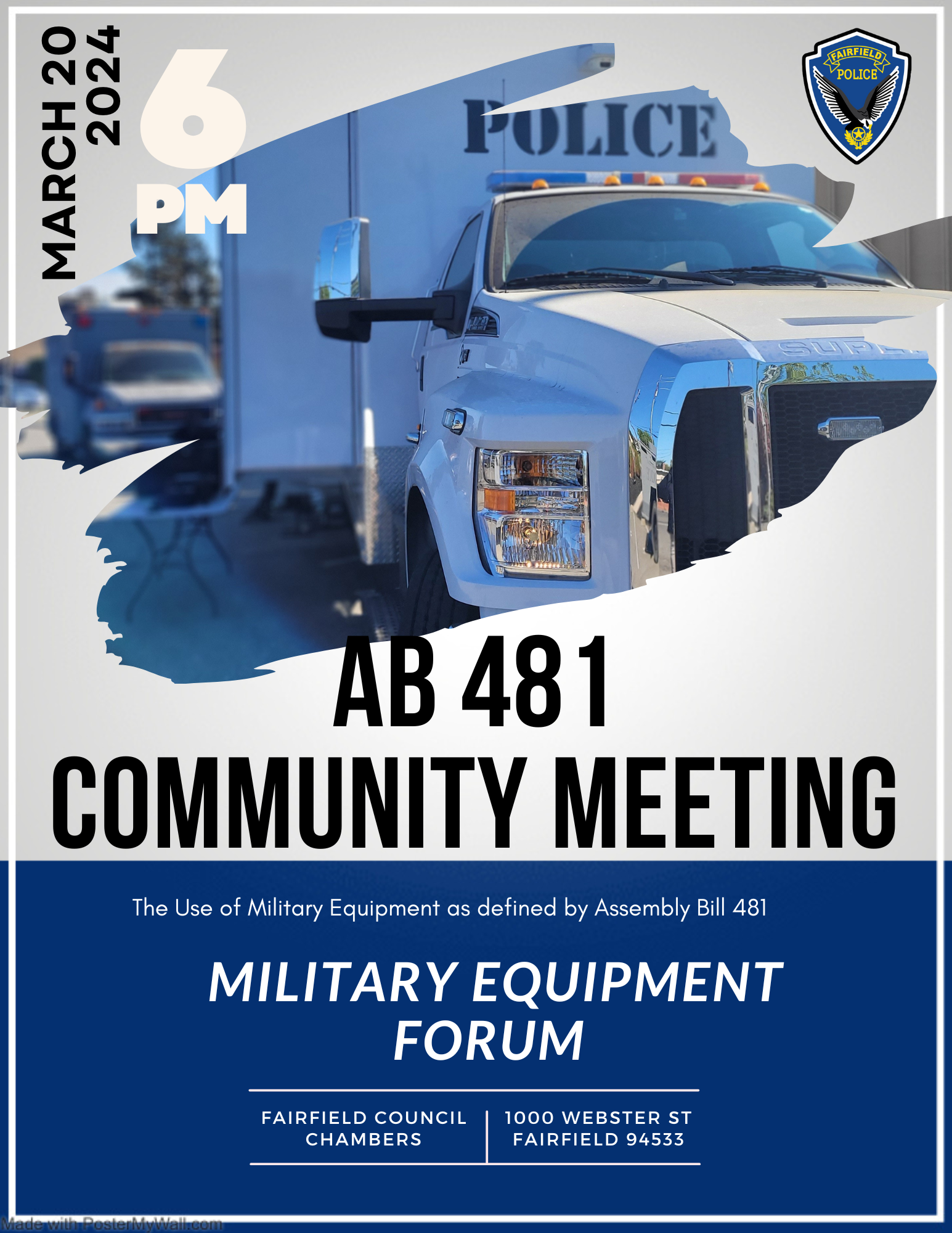 AB 481 Flyer